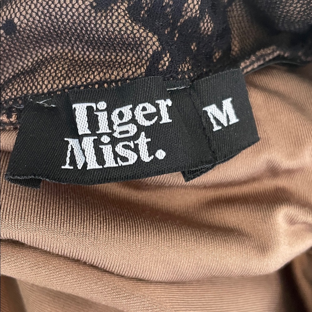 Tiger Mist Brown and Black Dress - Picture 7 of 7